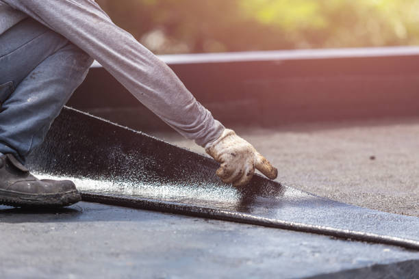 Professional Crawl Space Encapsulation technician working in Cross Plains, IN